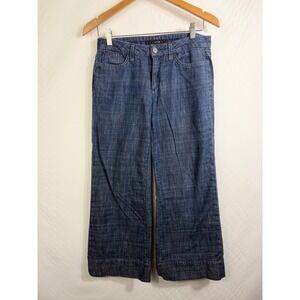 Joe's Jeans Womens 28 Blue Wide Leg Muse Knightly Wash 100% Cotton USA Made